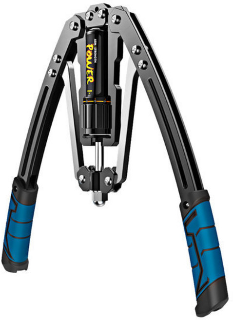 유압식 완력기 가슴 어깨 등근육 강약조절, 레드, 1개