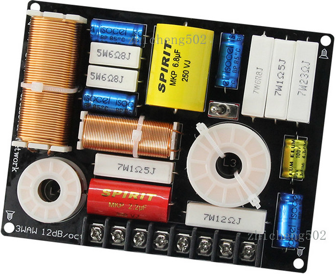 磬聽 PF-3FH 三音路分音器 280W 4/8歐姆 550Hz/4.8KHz, 三分頻器【一隻價】 PF-3FH