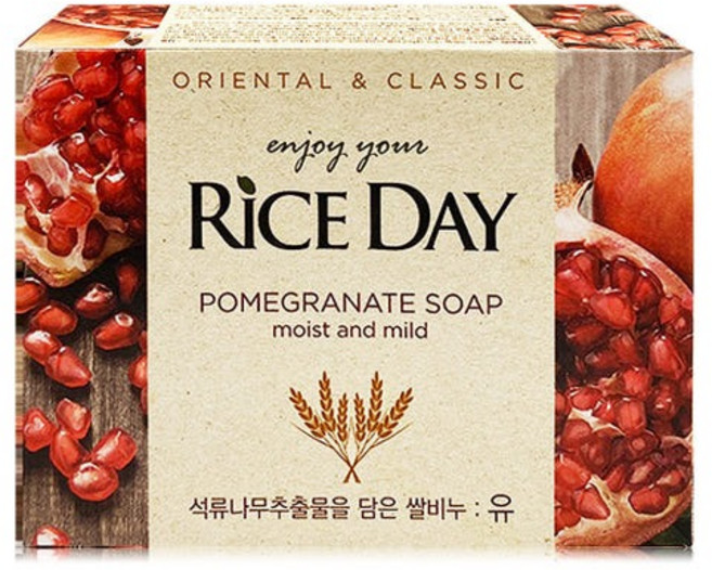 라이스데이 비누 유 100g, 3개입