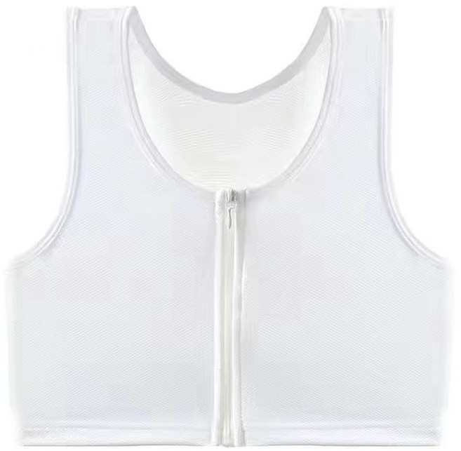 束胸 les 帥氣裹胸短款縮胸內衣 大胸顯小 運動女學生 塑胸背心