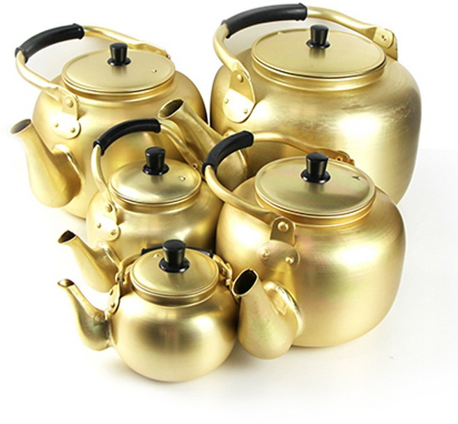 양은주전자 술주전자 막걸리 동동주 황주전자 잔 술잔, 4리터