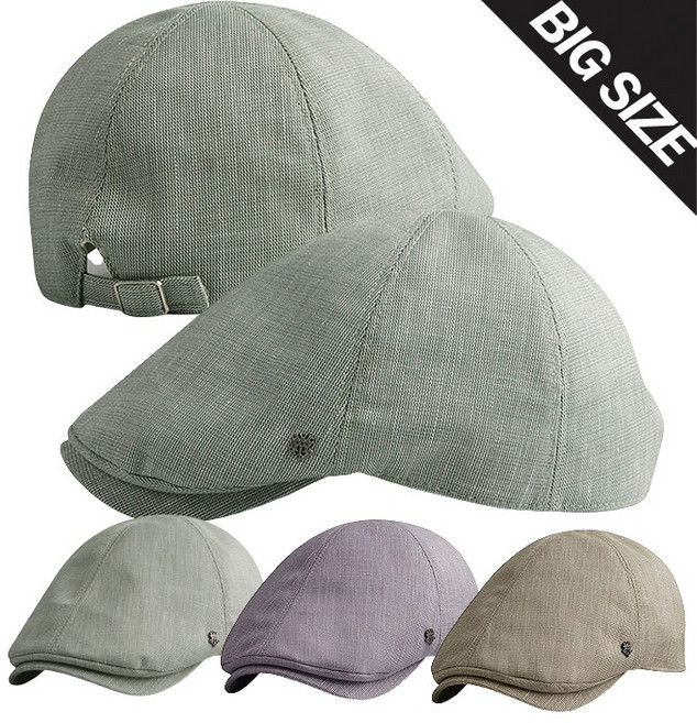 빅사이즈모자 린넨 카멜리아 헌팅캡 여름 XL모자/G-21562