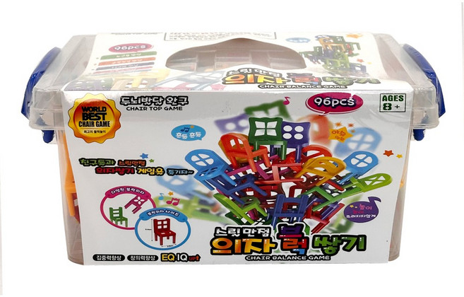 스릴만점 의자블럭쌓기, 상세 설명 참조, 1개