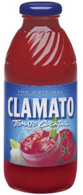 해외 주스 맛있 음료수 클라마토 16온스 유리병(12개들이 팩), 473ml