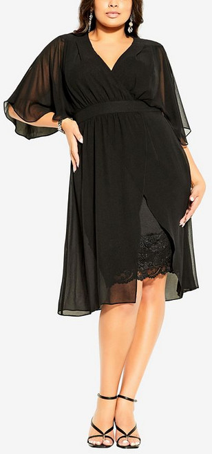 CITY 시티 CHIC 시크 플러스 사이즈 빅사이즈러브 어페어 드레스 13412903