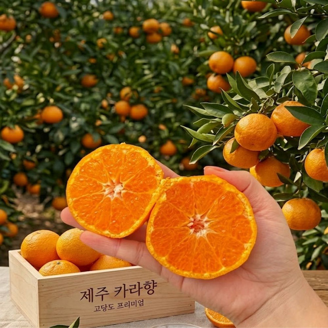 제주 카라향 제철 감귤 산지직송, 1박스, 5kg (실4.5)
