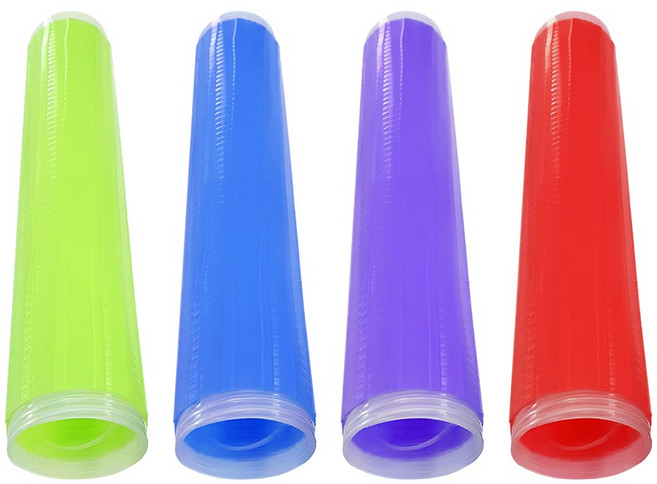4개구성 실리콘 낚시대그립 골프 미끄럼방지 수축튜브 15-40파이, 4개, 혼합