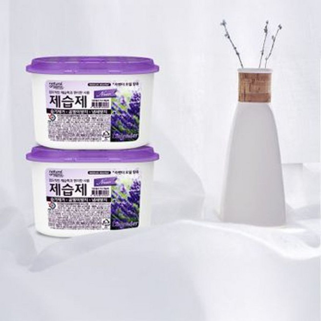 네츄럴오가닉 제습제 라벤더, 32개