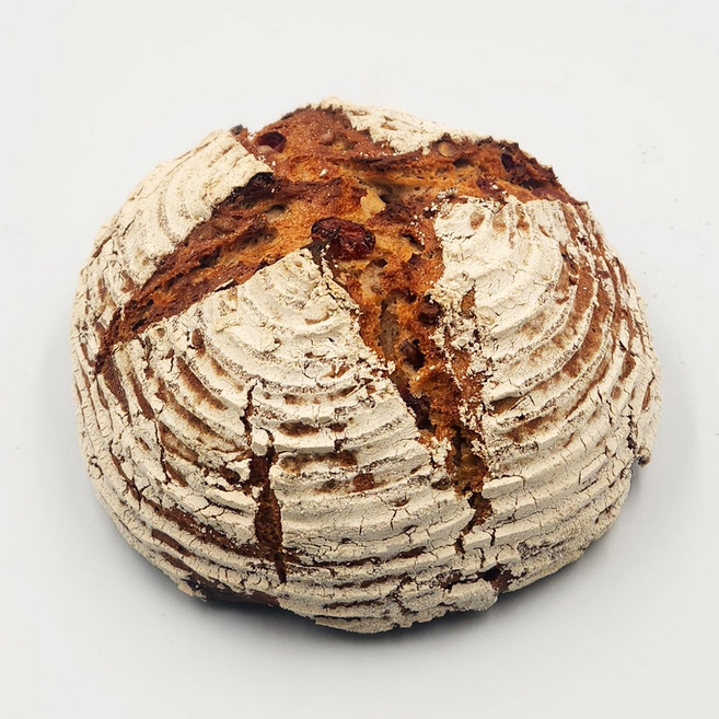 [브레드타임] 무설탕 건강 호밀 빵 깜바뉴, 1개, 500g