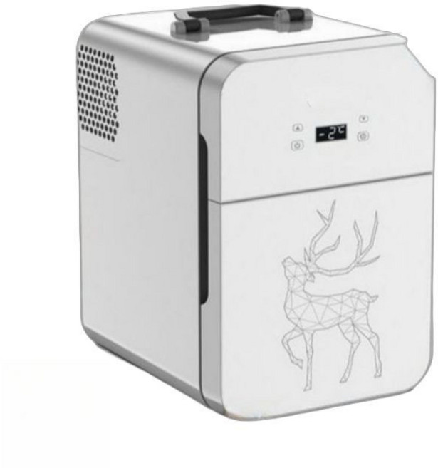 20L 소형 냉장고 차량용 기숙사 냉동고 모텔 원룸 술장고 4L 사슴 미니냉장고, A, 20L 실버 강화유리 (1인용)