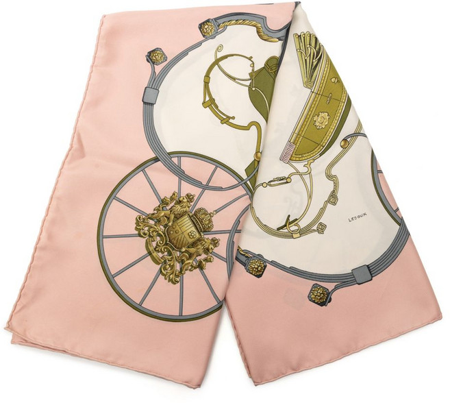 에르메스 중고 2000-2026 스프링스 실크 90 스카프