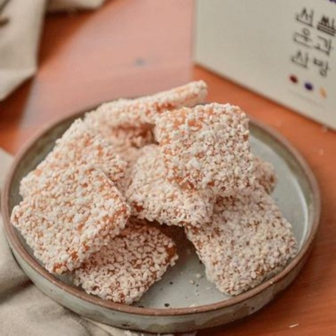 [선운산쌀과방] 수제 조청생강 미니한과(920g), 920g, 1개