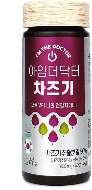 아임더닥터 차즈기 800mg, 60정, 1개 - 쿠팡