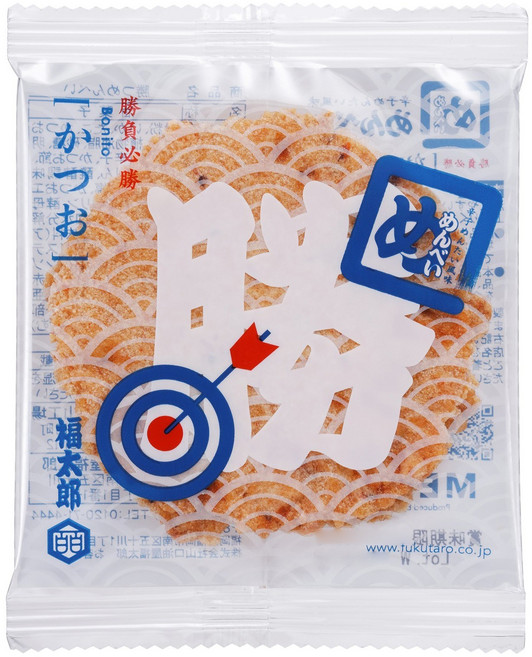 Menbei 九州明太子仙貝 鰹魚口味 16包入, 1盒