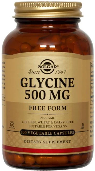 솔가 글리신 500mg 베지터블 캡슐, 100정, 1개 - 쿠팡