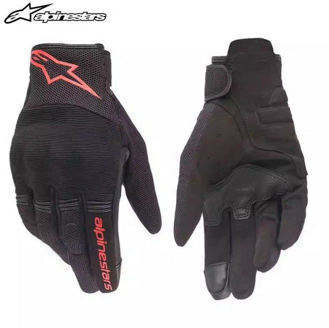알파인스타 터치장갑 바이커 글러브 메쉬 라이더 장갑, C_블레 (터치가능)