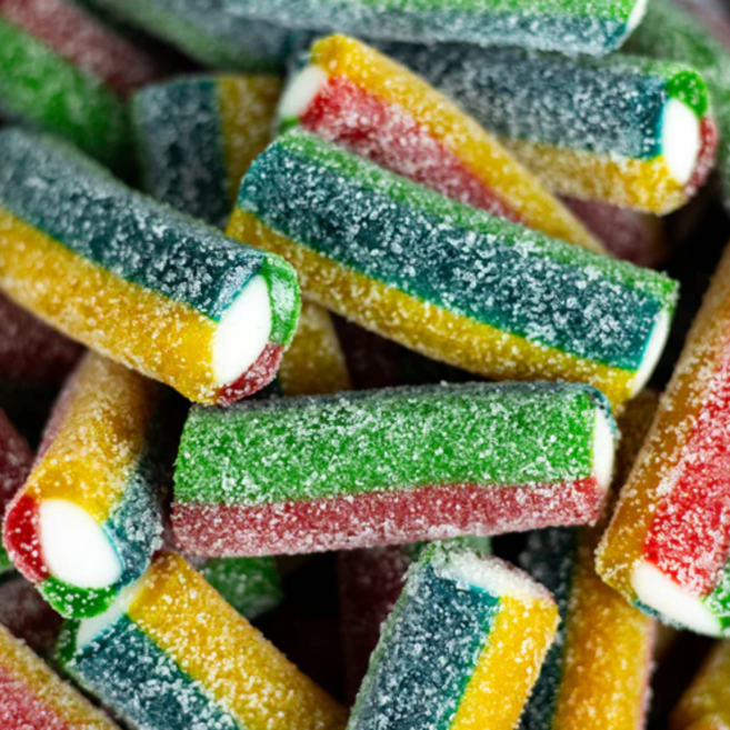 캔디피플 상큼 레인보우 람보 스웨덴 스웨디시 젤리 젤라틴 프리, 3개, 100g