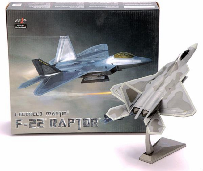 AF1 1/72 스케일 F-22A 전투기 05-4093 합금 항공기 모델 컬렉션 장식품 장난감