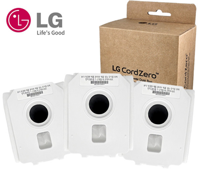 LG 올인원타워 코드제로 정품 먼지봉투, 3개