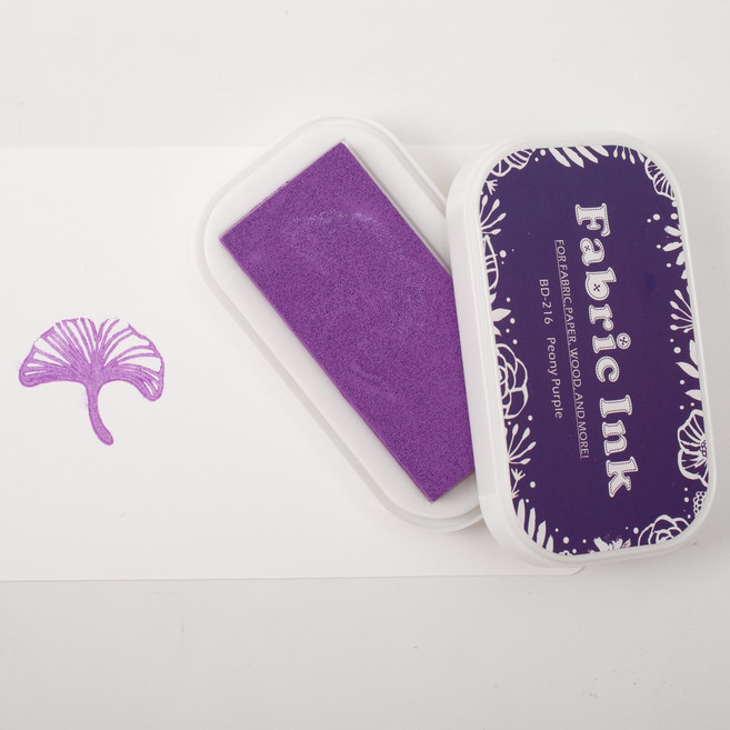 보스케 패브릭 잉크 스탬프, 1개, 자수정