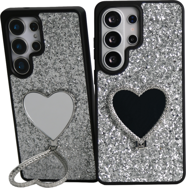 윰스모르 하트큐빅 갤럭시 울트라 플러스 휴대폰 케이스