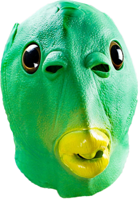 베르트폴 파티 동물가면, 생선 가면, 1개