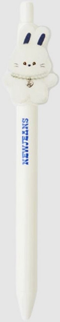 [상품선택] 뉴진스 공식 굿즈 아크릴 젤펜 Acrylic Gel Pen 라인프렌즈 NewJeans 엠디 캐릭터 볼펜 MD, 1개, 버니니 버전(Bunini)