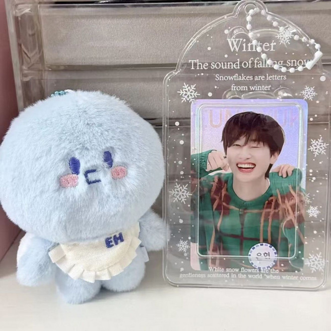 Super Junior 藍團子 毛絨吊飾, 1個, 李赫宰EN高10cm左右【帶圍裙】