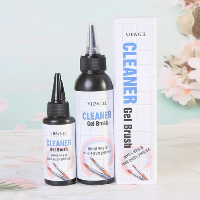 뷰젤 젤브러쉬 클리너 브러쉬세척, 1.젤브러쉬 크리너 50ml, 1개