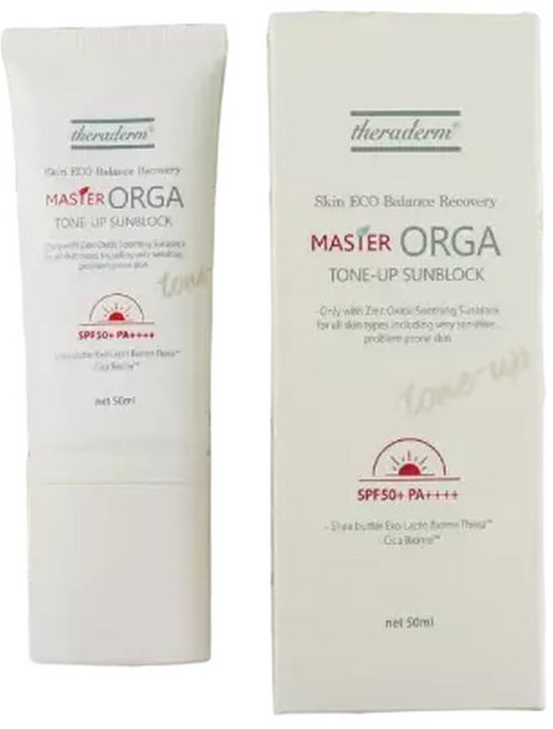 쎄라 마스터 오가 톤업 썬블럭 50ml SPF 50&, 1개