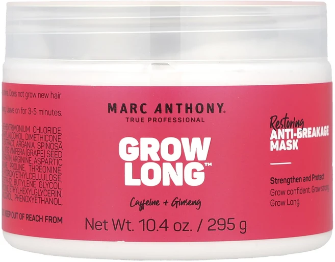 Marc Anthony Grow Long™ 리스토어 안티 브레이키지 헤어 마스크 295g(10.4oz), MarcAnthonyGrowLong리스토어안티브레이키지, 295g, 1개 - 쿠팡