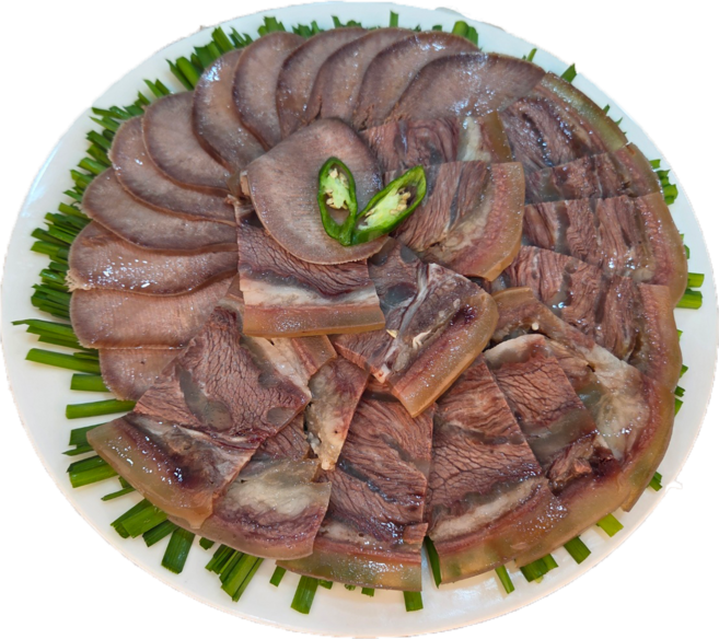 고기쟁이 대용량 삶은 소머리, 1개, 2kg