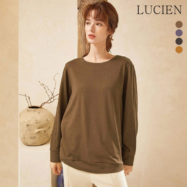 루시앙 루시앙 코튼 모달 티블라우스 (4color)