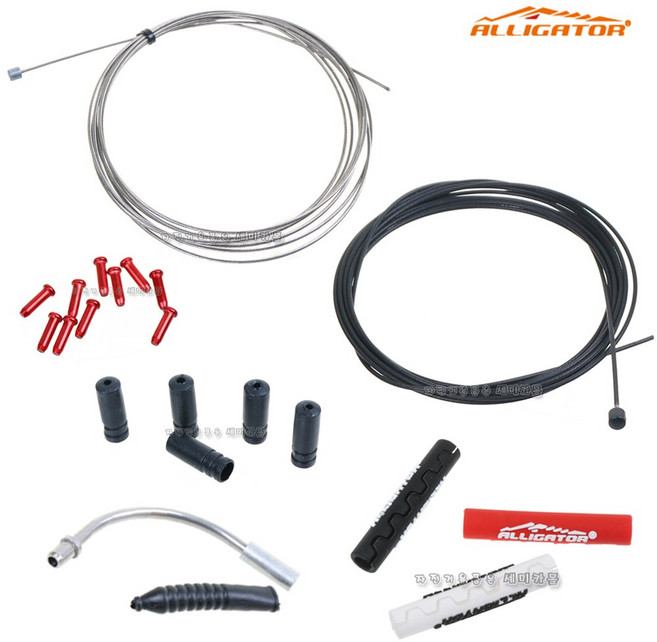ALLIGATOR 자전거 케이블 속선 겉선, 1개