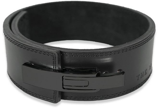 더웨이트컴퍼니 파워 헬스 리프팅 레버 벨트, 블랙 레버, 1개