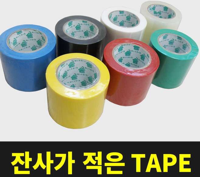 태풍테이프 유리창문테이프 잔사적은테이프 25/50x5m, 8. 25x5m_빨강, 1개