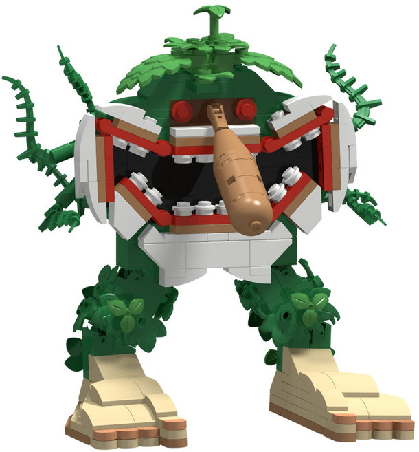 이탈리안 브레인롯 블럭 세트 합체 호러버전 블록, 변이 브르르 브르르 파타핌, 1개