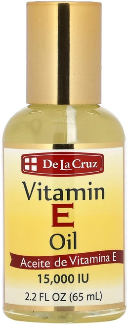 De La Cruz 비타민 E 오일 15 000IU 65ml(2.2fl oz) 2팩, 1개, 1L - 쿠팡