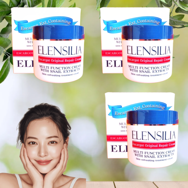 엘렌실라달팽이크림 엘렌실라 엘렌시아달팽이크림, 50g, 3개