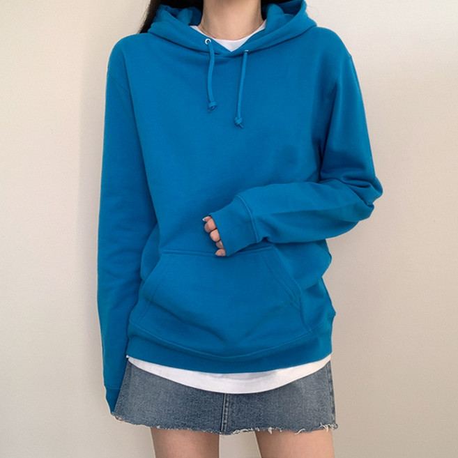 티데일리 젤란 쭈리 후드티 남여공용 무지 후드 티셔츠 S~2XL (8color)