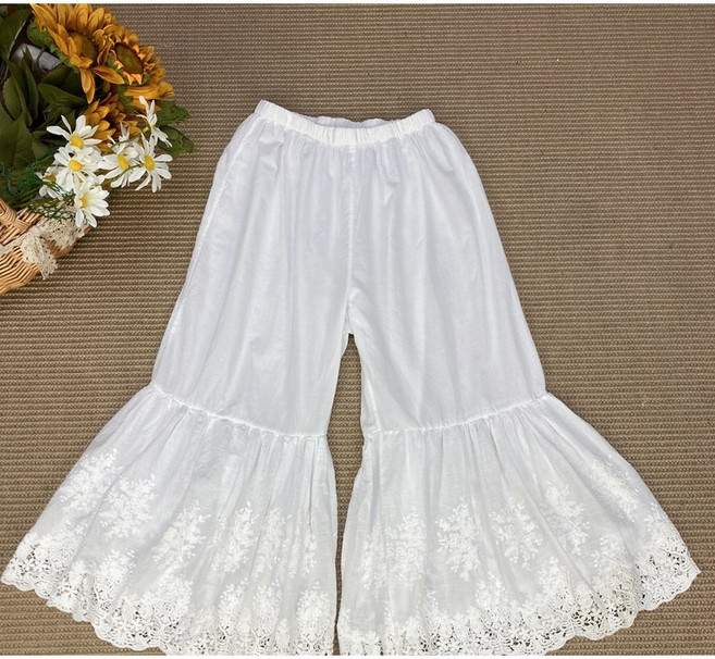 차쿠 여성 레이어드 레이스 밴딩 속바지 9부 5컬러