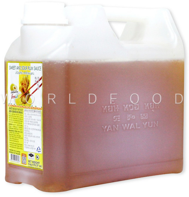 태국 스윗플럼소스 Sweet and sour plum sauce 대용량소스(8월 15일까지), 1개, 5kg