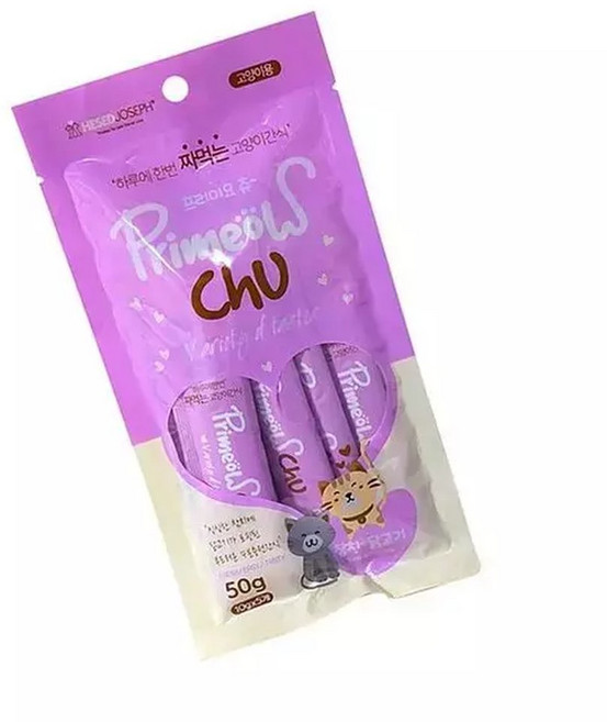 TBZ 프리미요츄 10g(참치 닭고기)5개입, 참치 닭고기, 10g, 5개