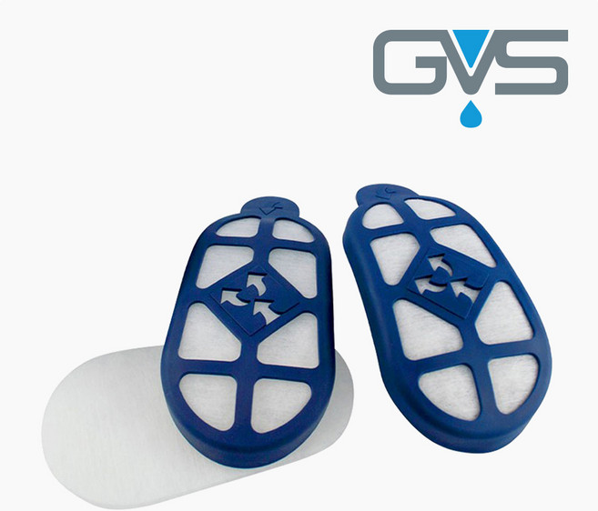 GVS 마스크 프리필터 키트(홀더2개 패드10개) SPM420, 1세트, 1개입