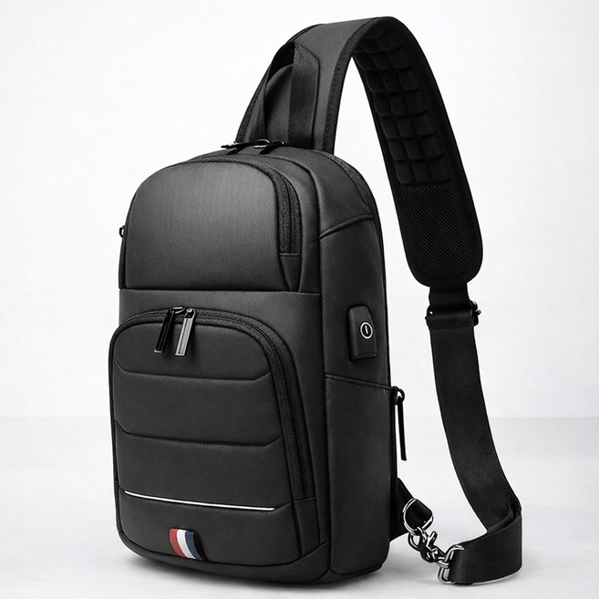 남성용 대용량 여행용 슬링백 데일리 크로스백