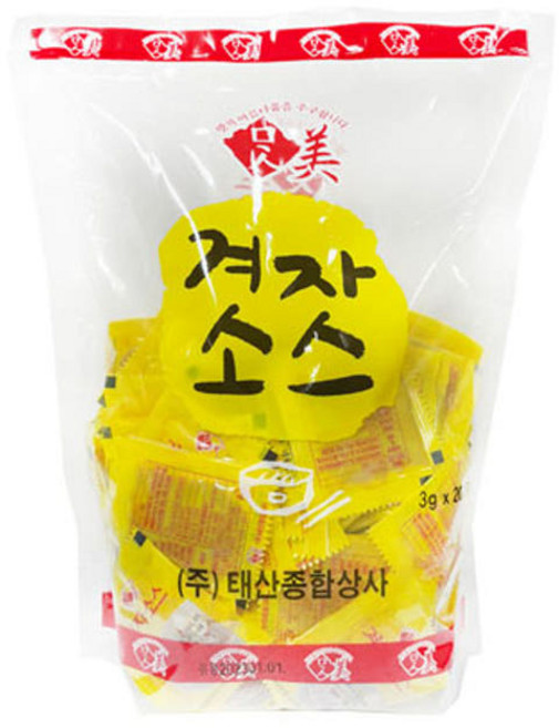 태산 맛미 겨자소스, 4개, 600g