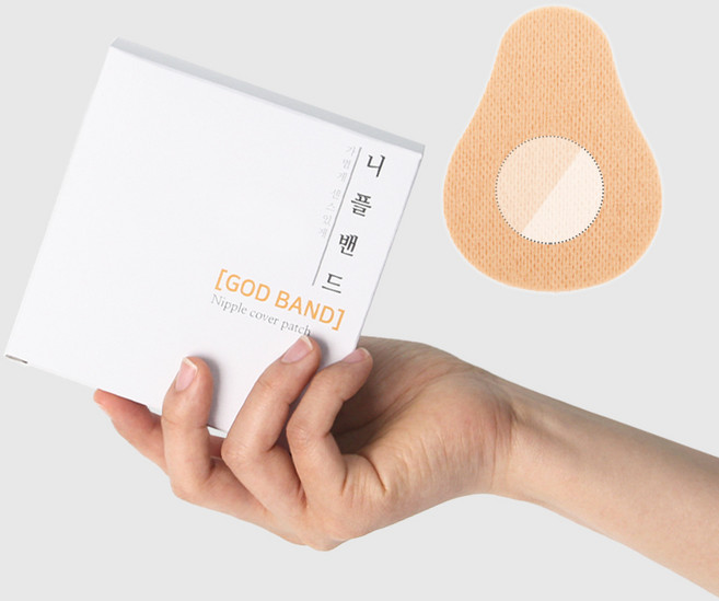 네버팩토리 갓밴드 니플패치 꼭지가리개 60mm