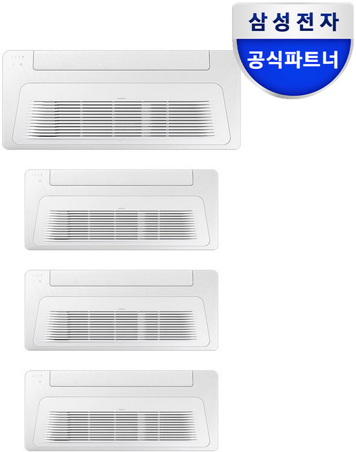 삼성 무풍 시스템에어컨 4실 114.6m2 천장형 다배관 AJ30BSS4P36SSY 전국기본설치포함, 벽을 통해