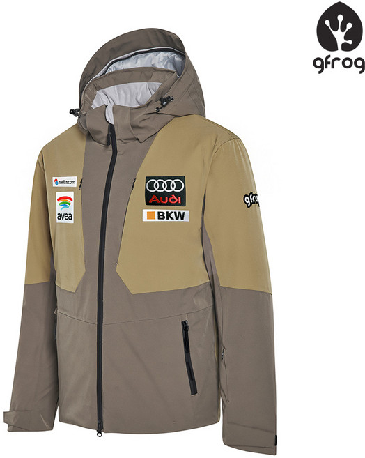 지프로그 스키복 로체 자켓 베이지 보드복