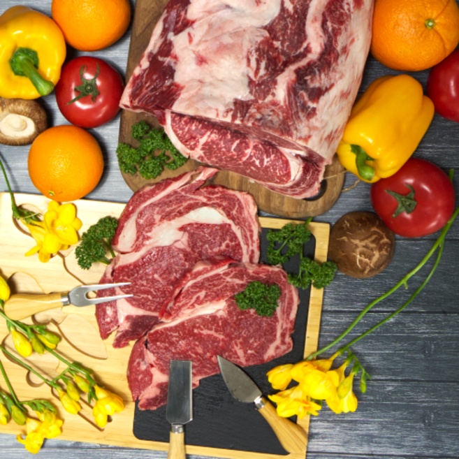 안동한우 1+ 등심 300g 2팩